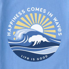 Women's Happy Waves Short Sleeve Tee