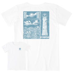 Women's Keep It Salty Woodblock Short Sleeve Tee