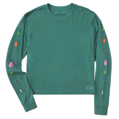 Women's Cool Bugs Long Sleeve Crusher Boxy Tee