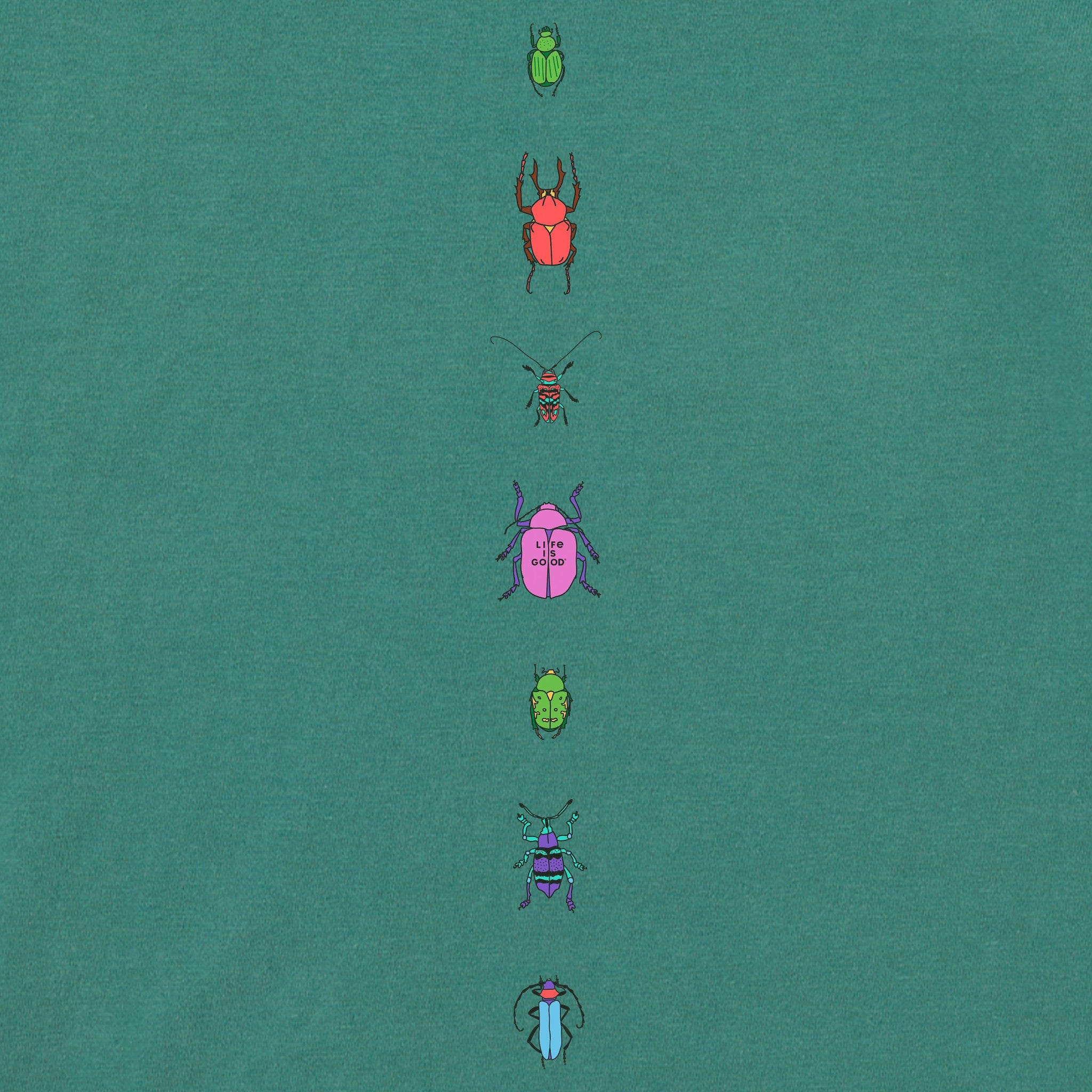 Women's Cool Bugs Long Sleeve Crusher Boxy Tee