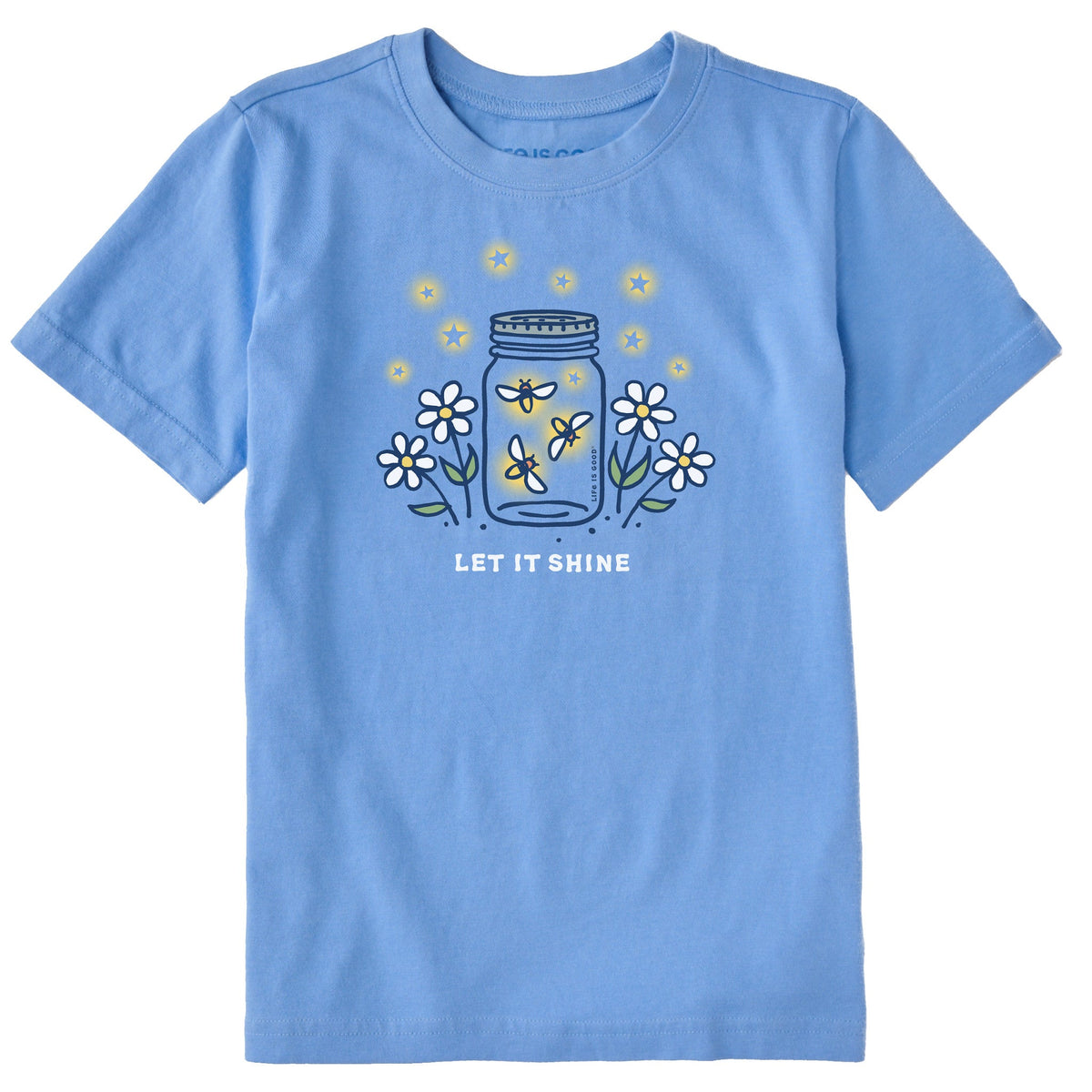 Kids Let it Shine Jar Short Sleeve Crusher Tee