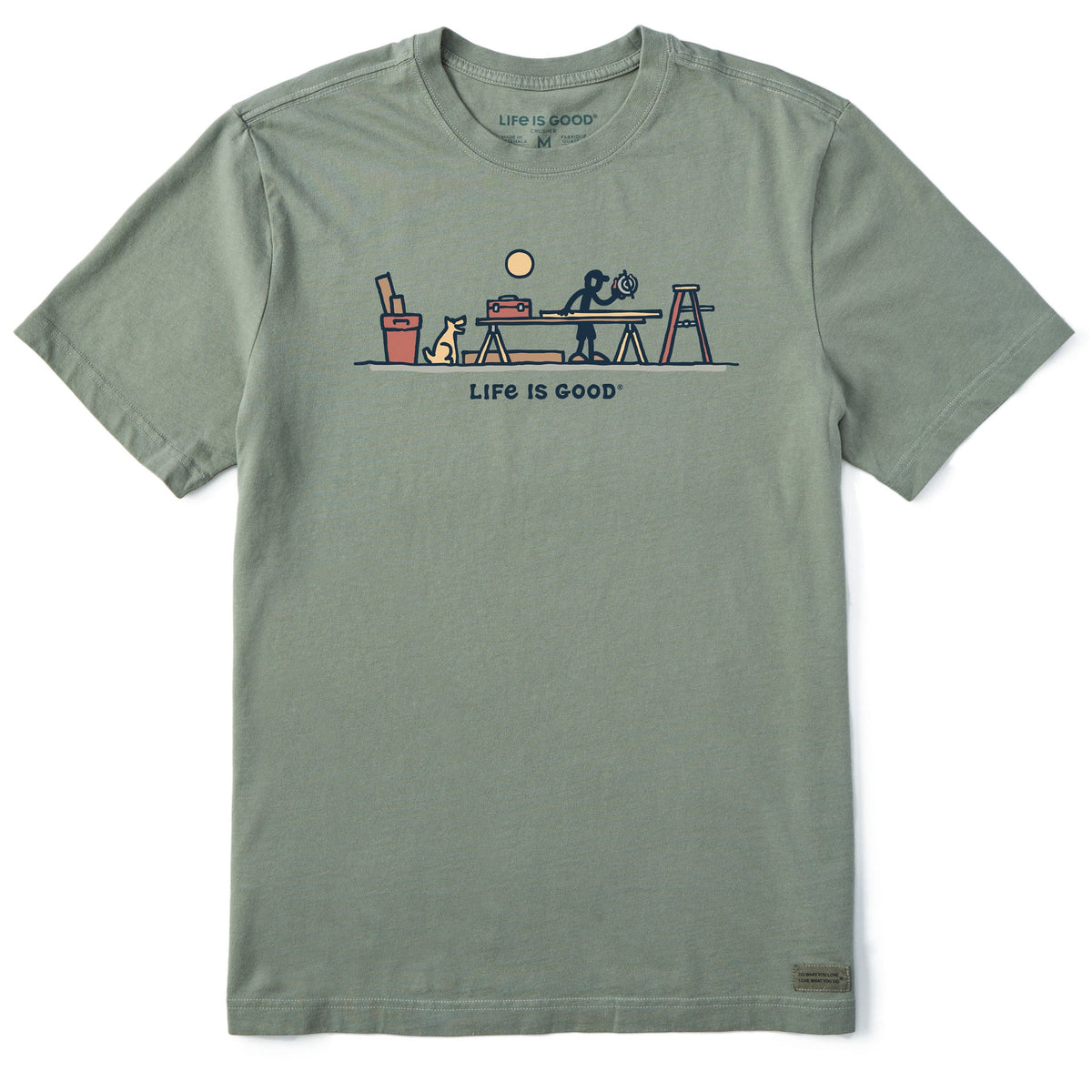 Men's Rocket & Jake Woodwork Vista Short Sleeve Tee