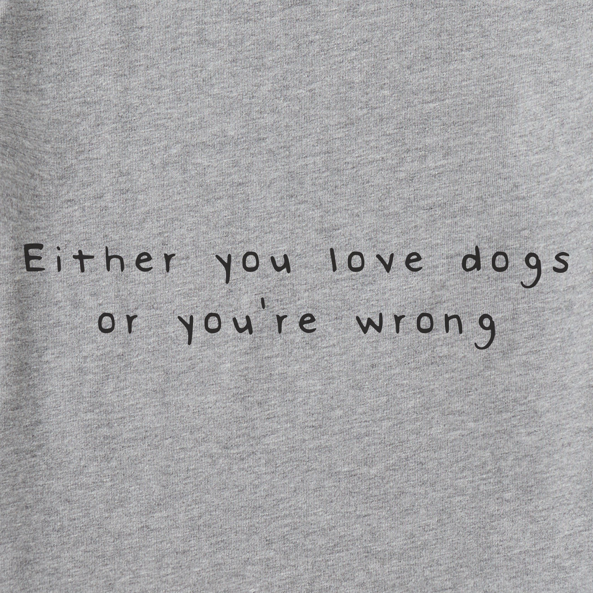 Men's Wordsmith Love Dogs Short Sleeve Crusher Tee