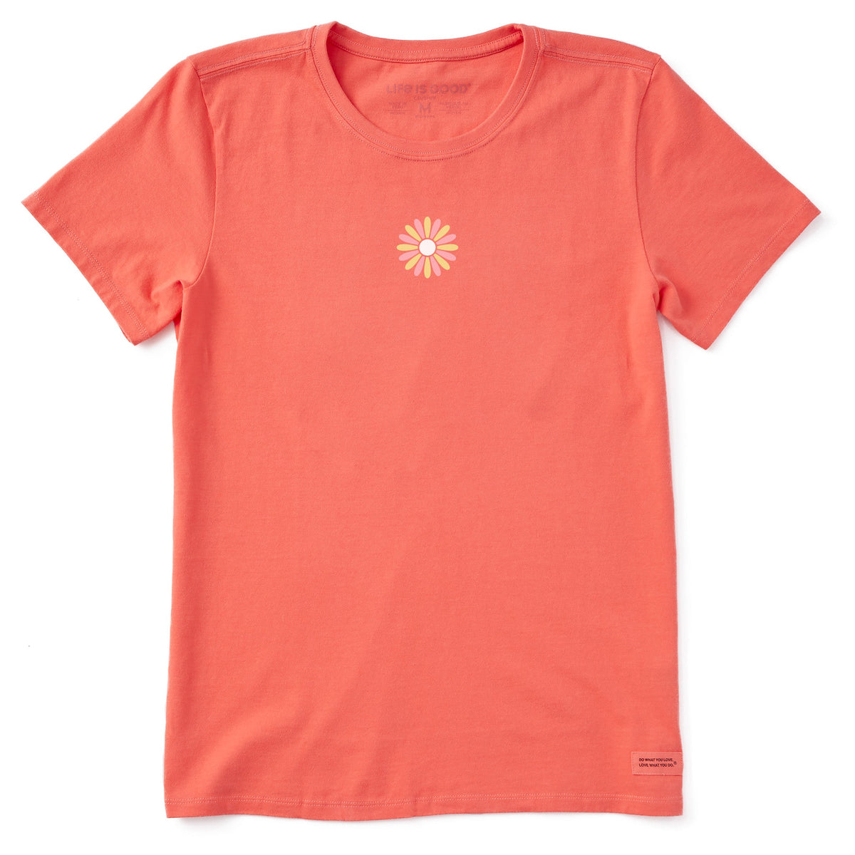 Women's Clean Daisy Short Sleeve Crusher Tee