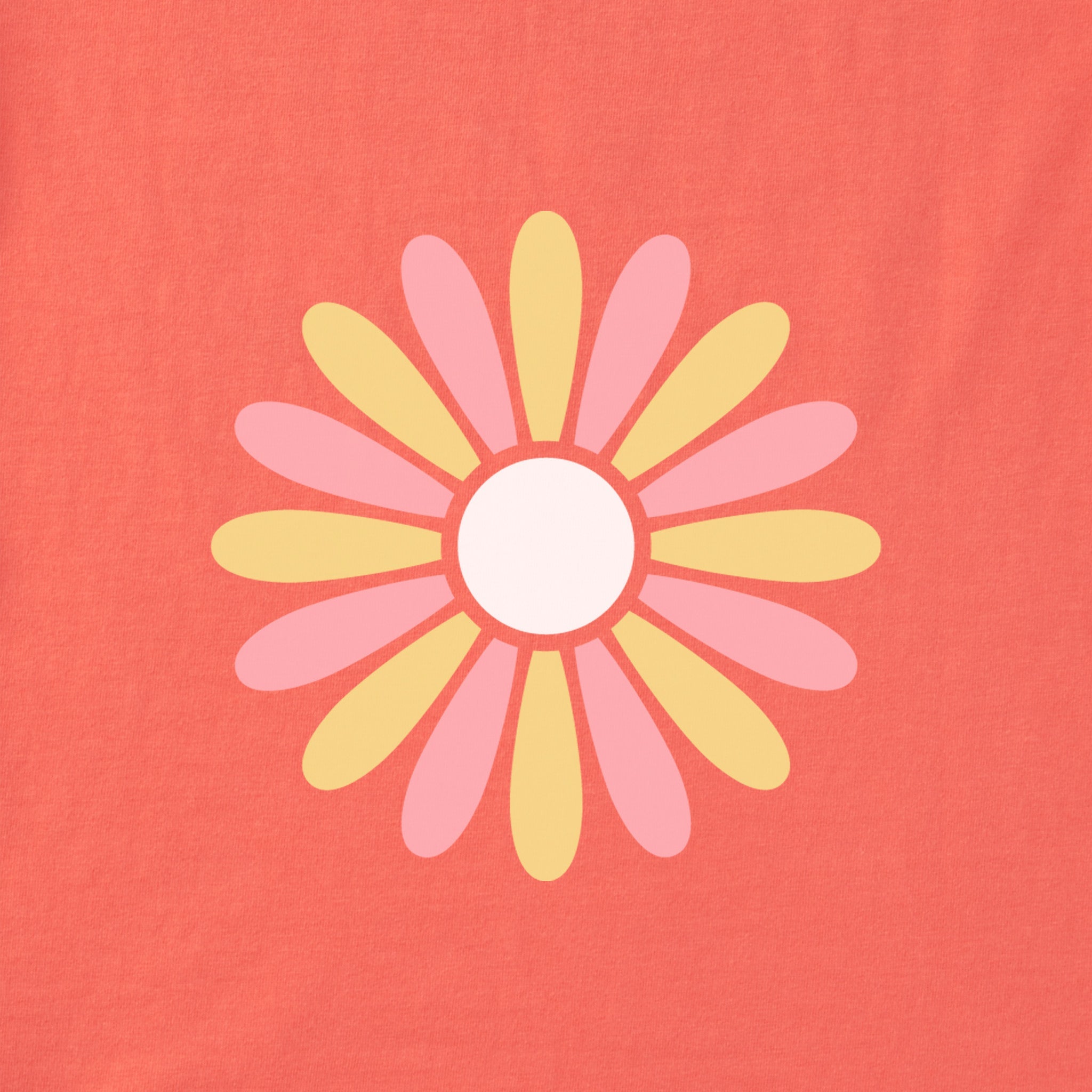 Women's Clean Daisy Short Sleeve Crusher Tee