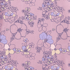 Women's Floral Garden Pattern Crusher-LITE Easy Vee