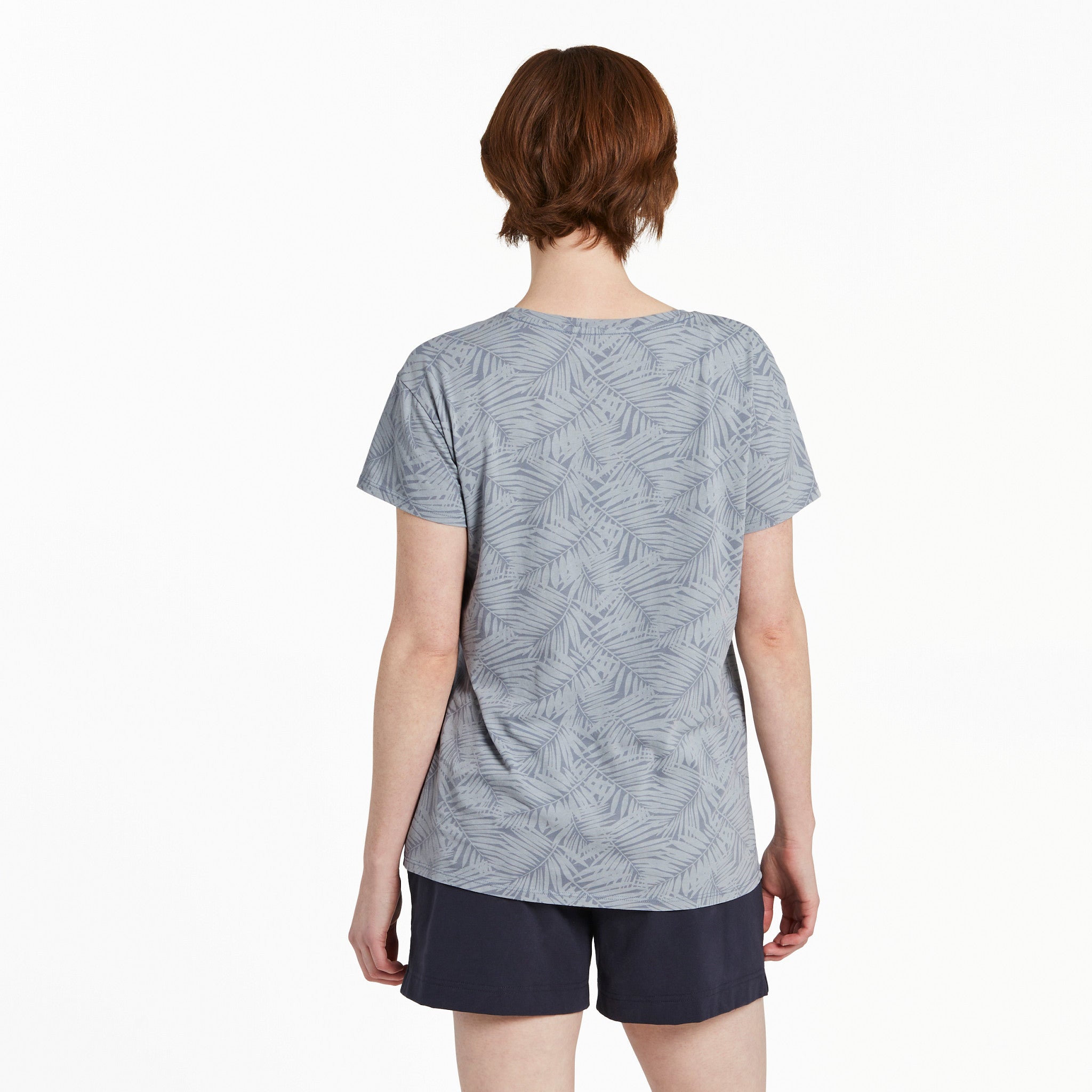 Women's Layered Fern Pattern Crusher-LITE Easy Tee