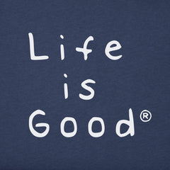 Men's Wordsmith Life is Good LC Short Sleeve Crusher Tee