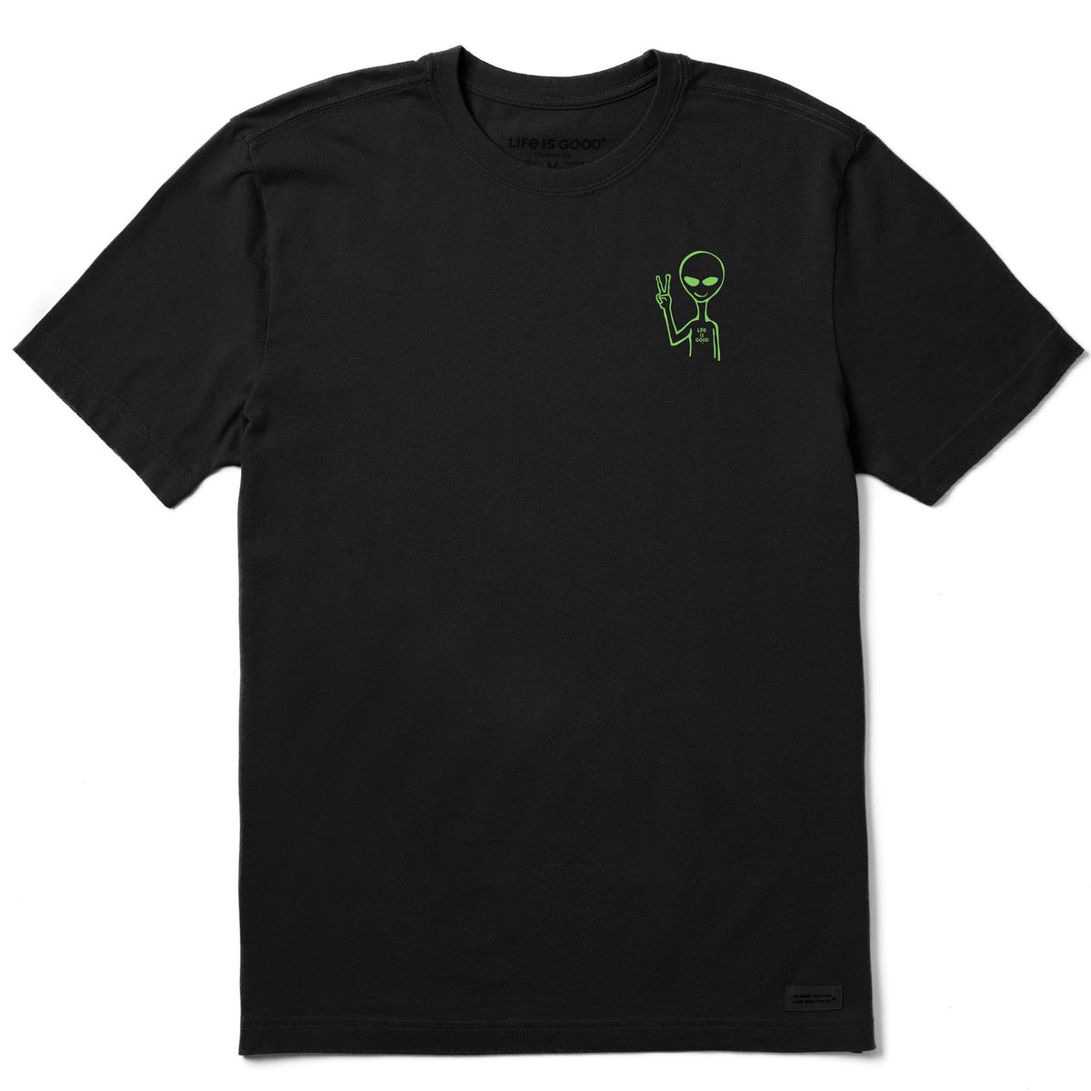 Men's We Come in Peace Short Sleeve Crusher Tee