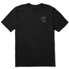 Men's We Come in Peace Short Sleeve Crusher Tee