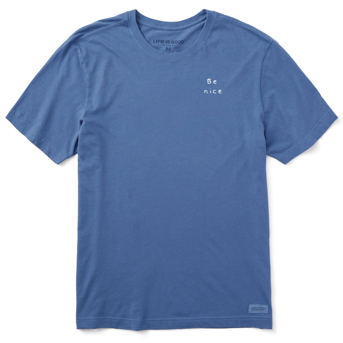 Men's Wordsmith Be Nice LC Short Sleeve Crusher Tee