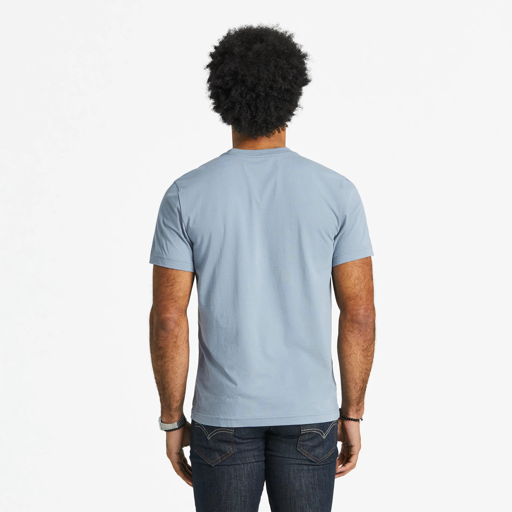 Men's Solid Short Sleeve Crusher-LITE Slim Fit Tee