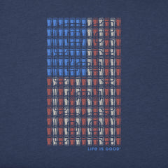 Men's Flag of Pints Short Sleeve Tee