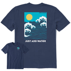 Men's Just add Water Sun & Waves Short Sleeve Tee