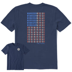 Men's Flag of Pints Short Sleeve Tee