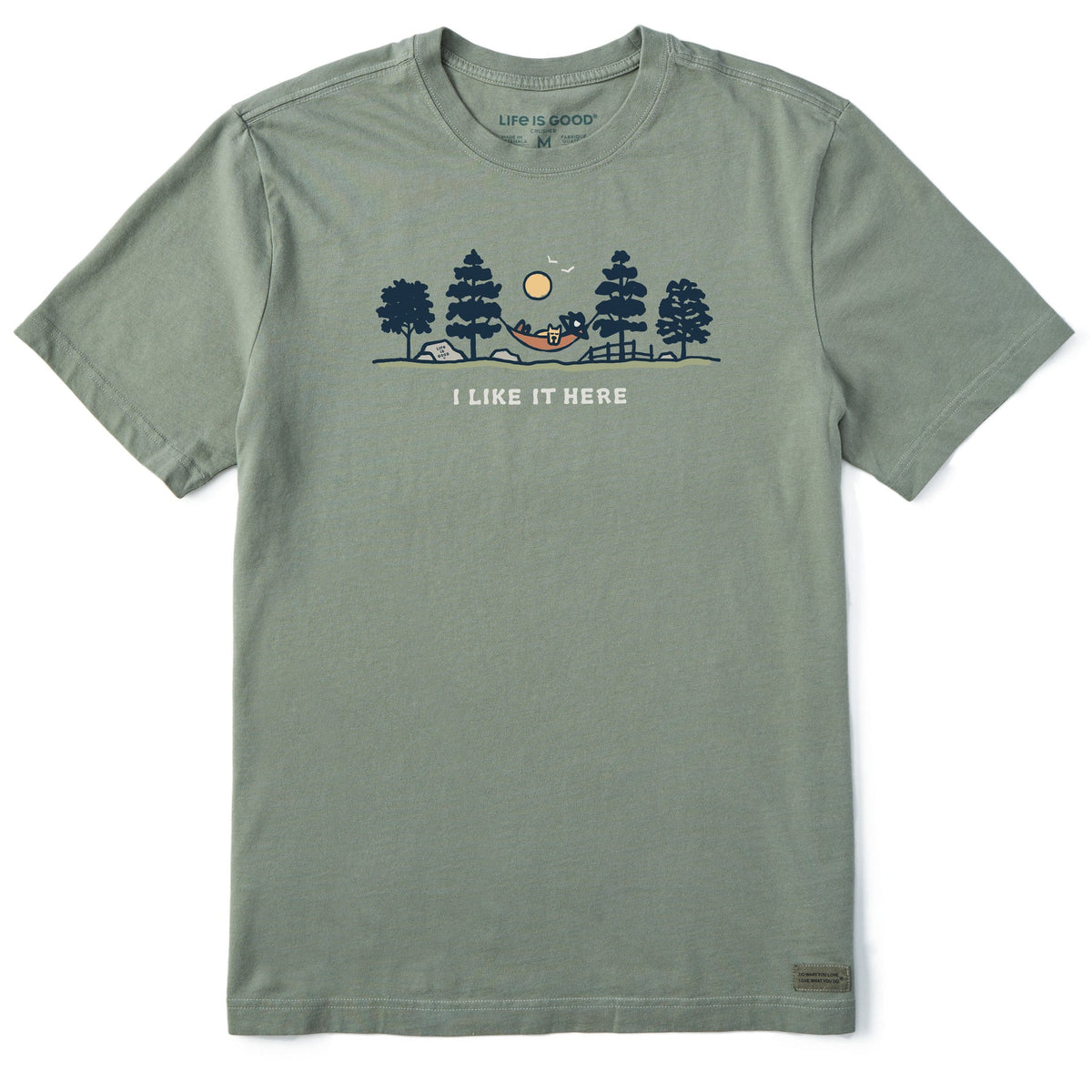 Men's I Like it Here Hammock Vista Short Sleeve Tee