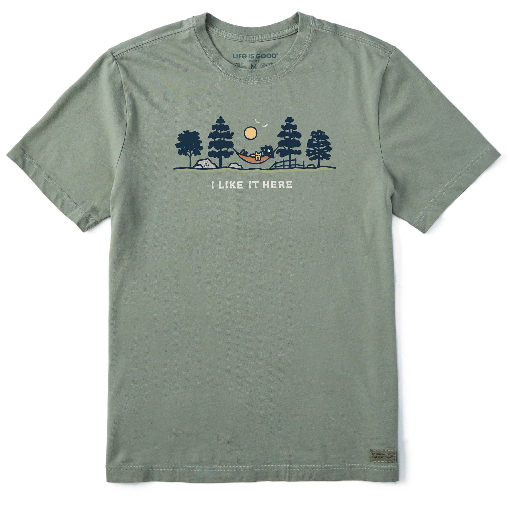 Men's I Like it Here Hammock Vista Short Sleeve Tee