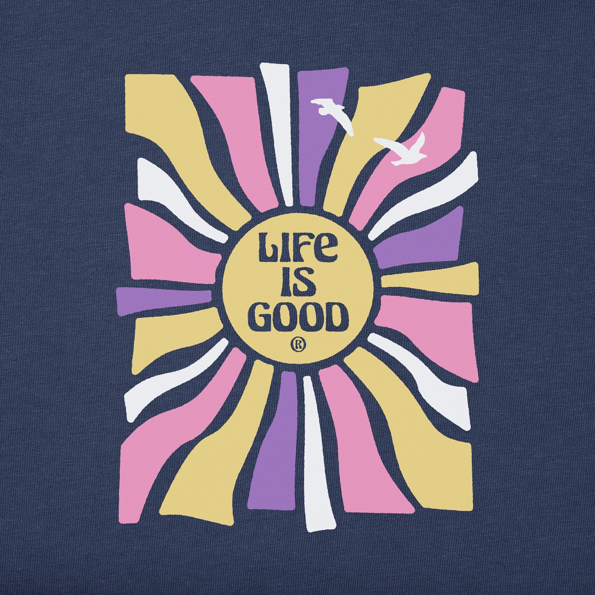Women's Colorful Sun Short Sleeve Tee
