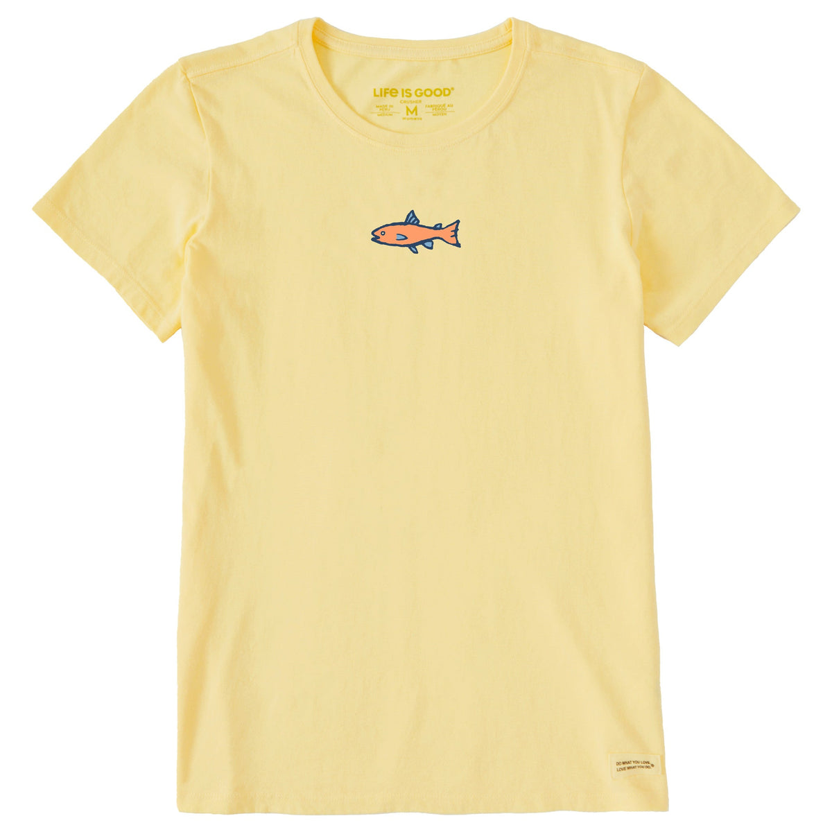 Women's Inkbrush Fish Short Sleeve Crusher-LITE Tee