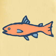 Women's Inkbrush Fish Short Sleeve Crusher-LITE Tee