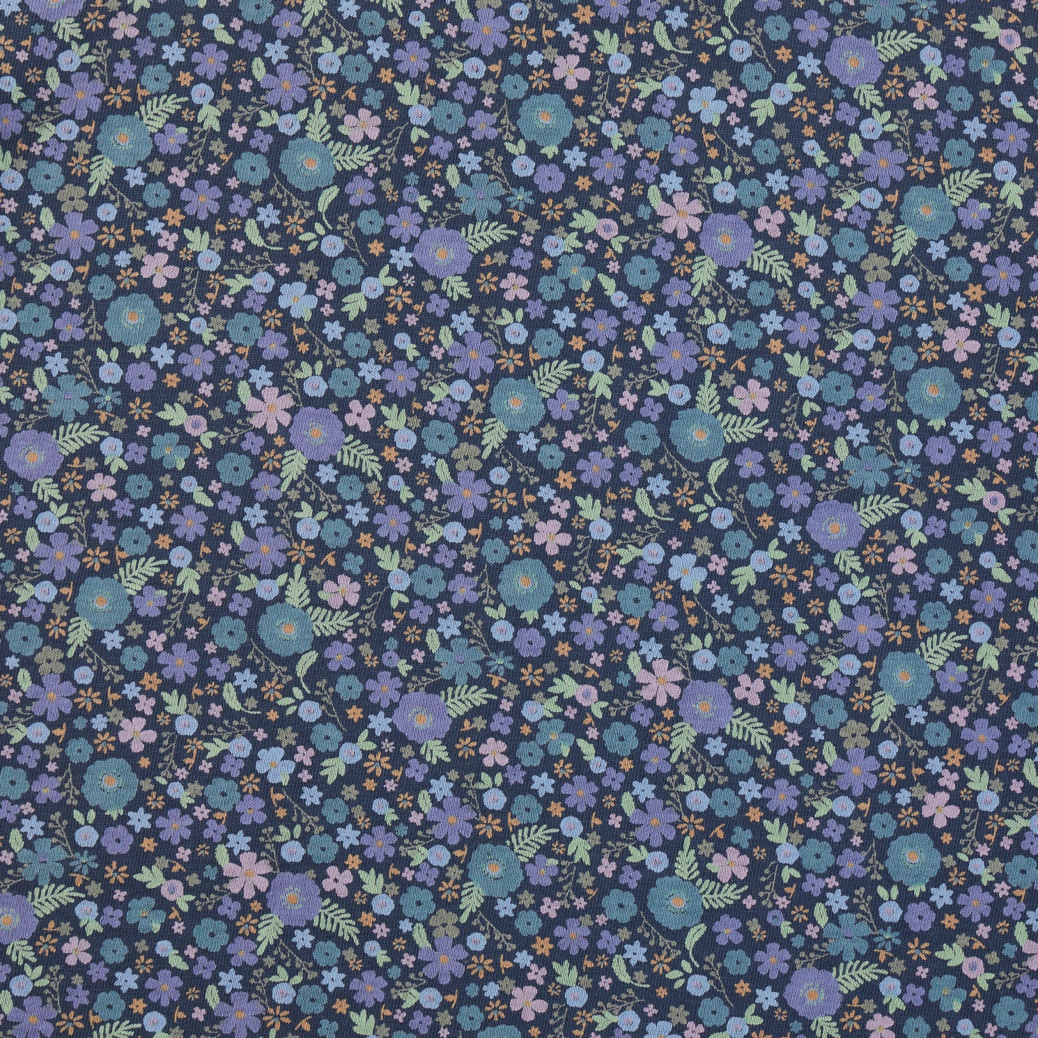 Kids Ditsy Floral Pattern Short Sleeve Crusher Tee