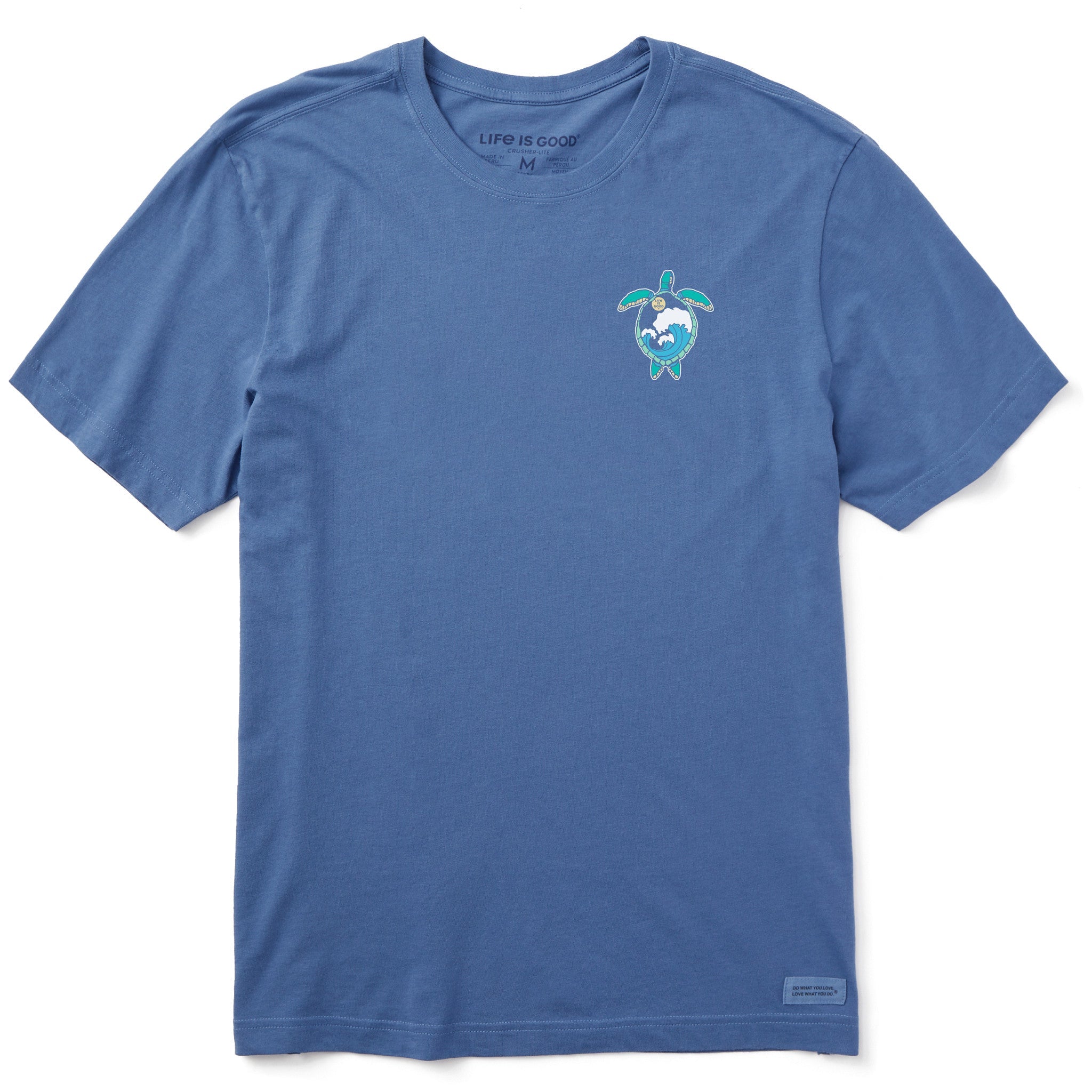 Men's Macro Micro Wave Turtle Short Sleeve Tee