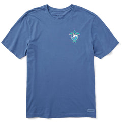 Men's Macro Micro Wave Turtle Short Sleeve Tee