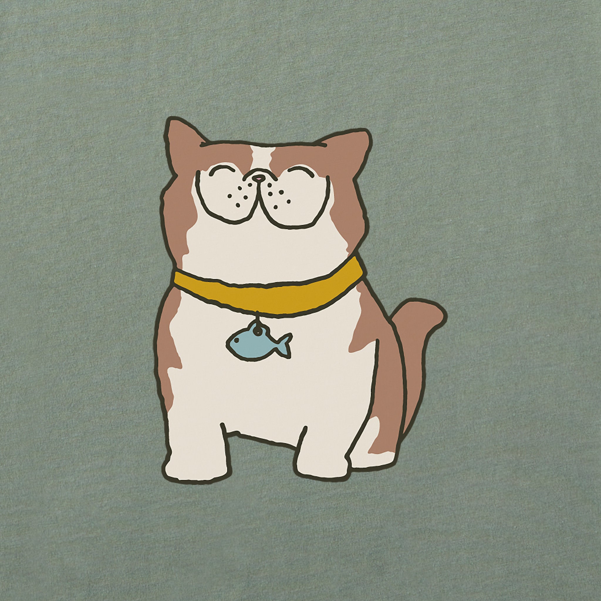 Women's Exotic Cat Short Sleeve Crusher Tee