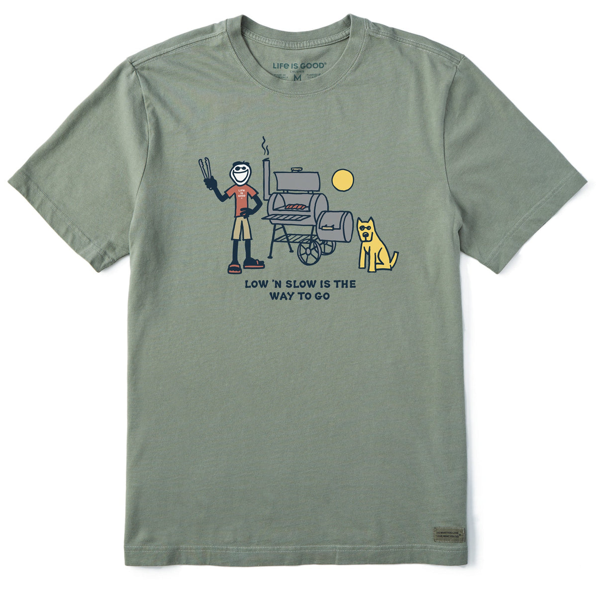 Men's Jake & Rocket Low N Slow Smoker Short Sleeve Tee
