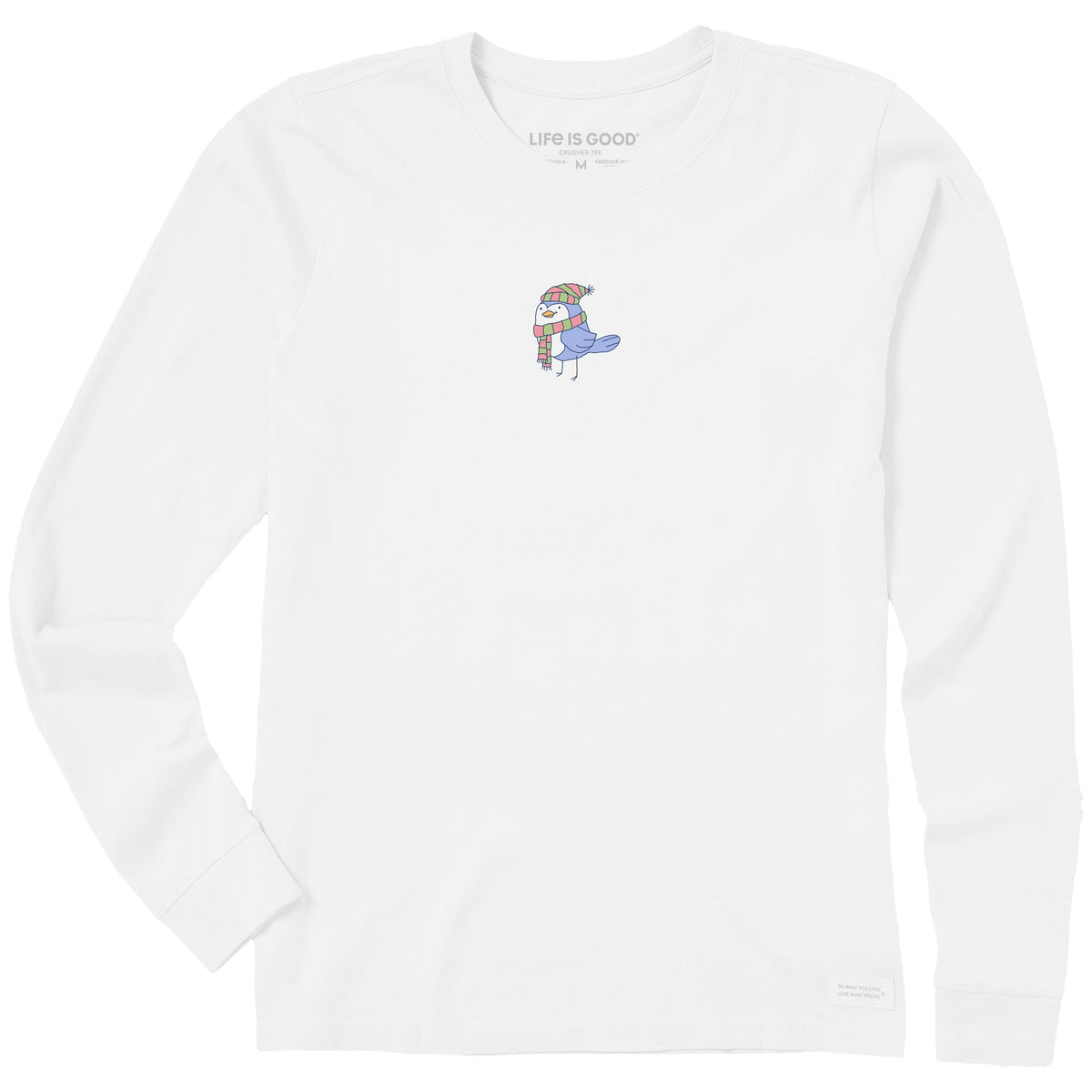 Women's Holiday Bird Long Sleeve Crusher Tee