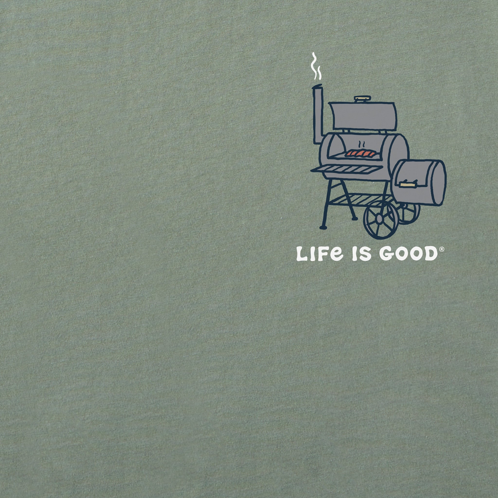 Men's Jake & Rocket Smoker Long Sleeve Crusher Tee