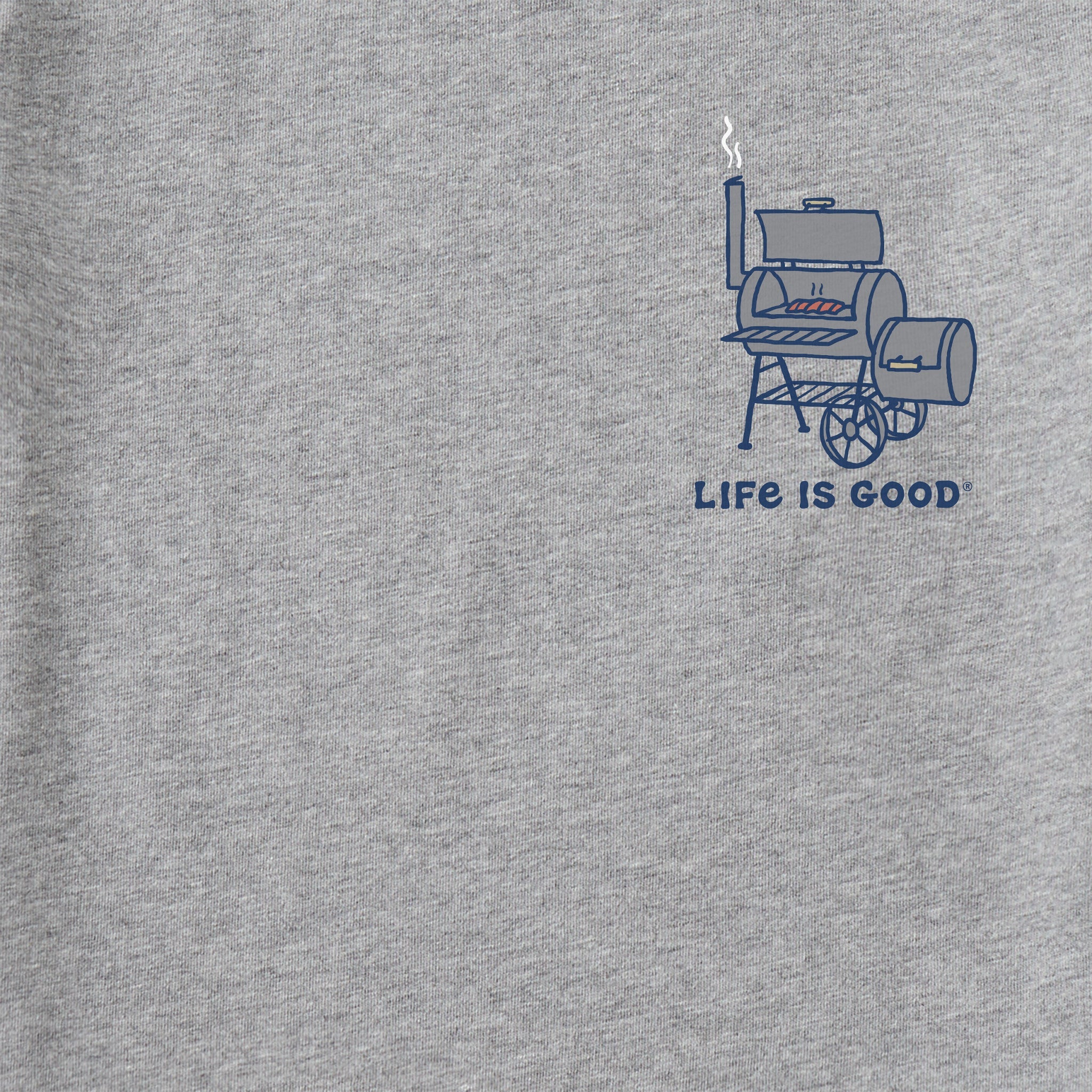 Men's Jake & Rocket Smoker Long Sleeve Crusher Tee