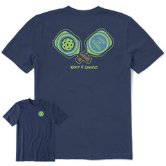 Men's Keep It Simple Pickleball Short Sleeve Crusher Tee