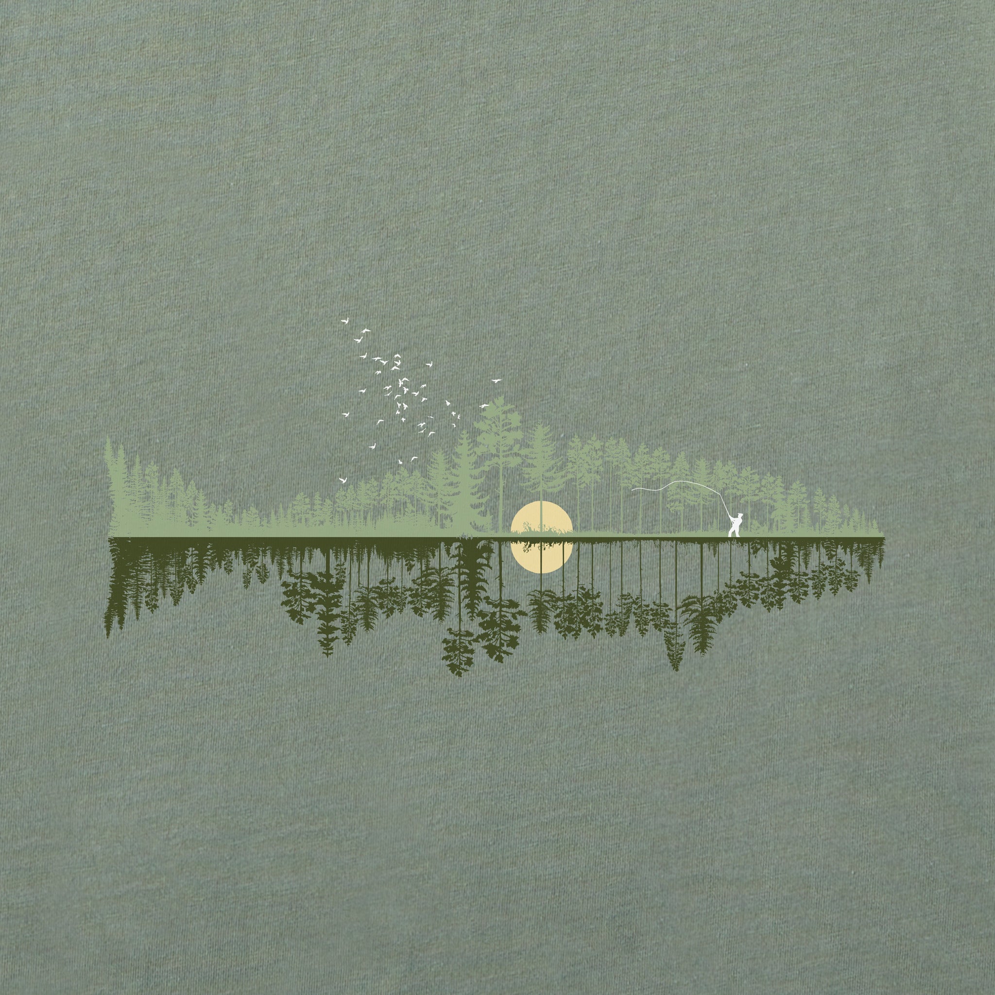 Men's Fishscape Short Sleeve Crusher Tee