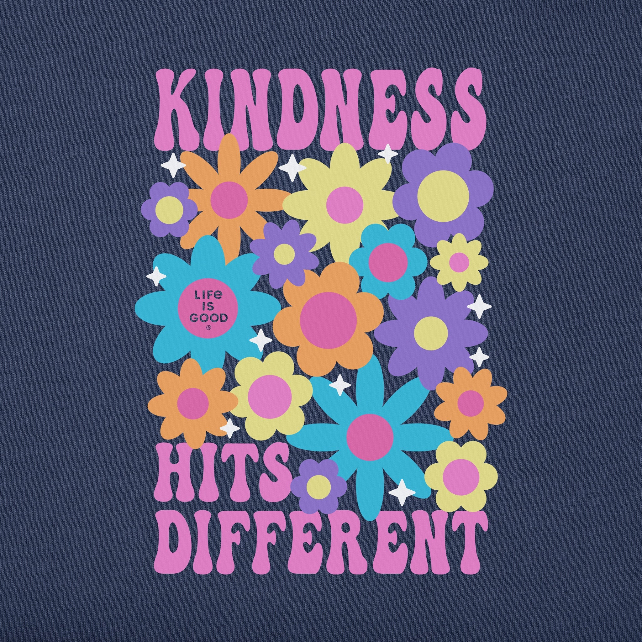 Women's Kindness Hits Different Short Sleeve Tee
