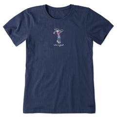 Women's Jackie Golf Short Sleeve Crusher Tee
