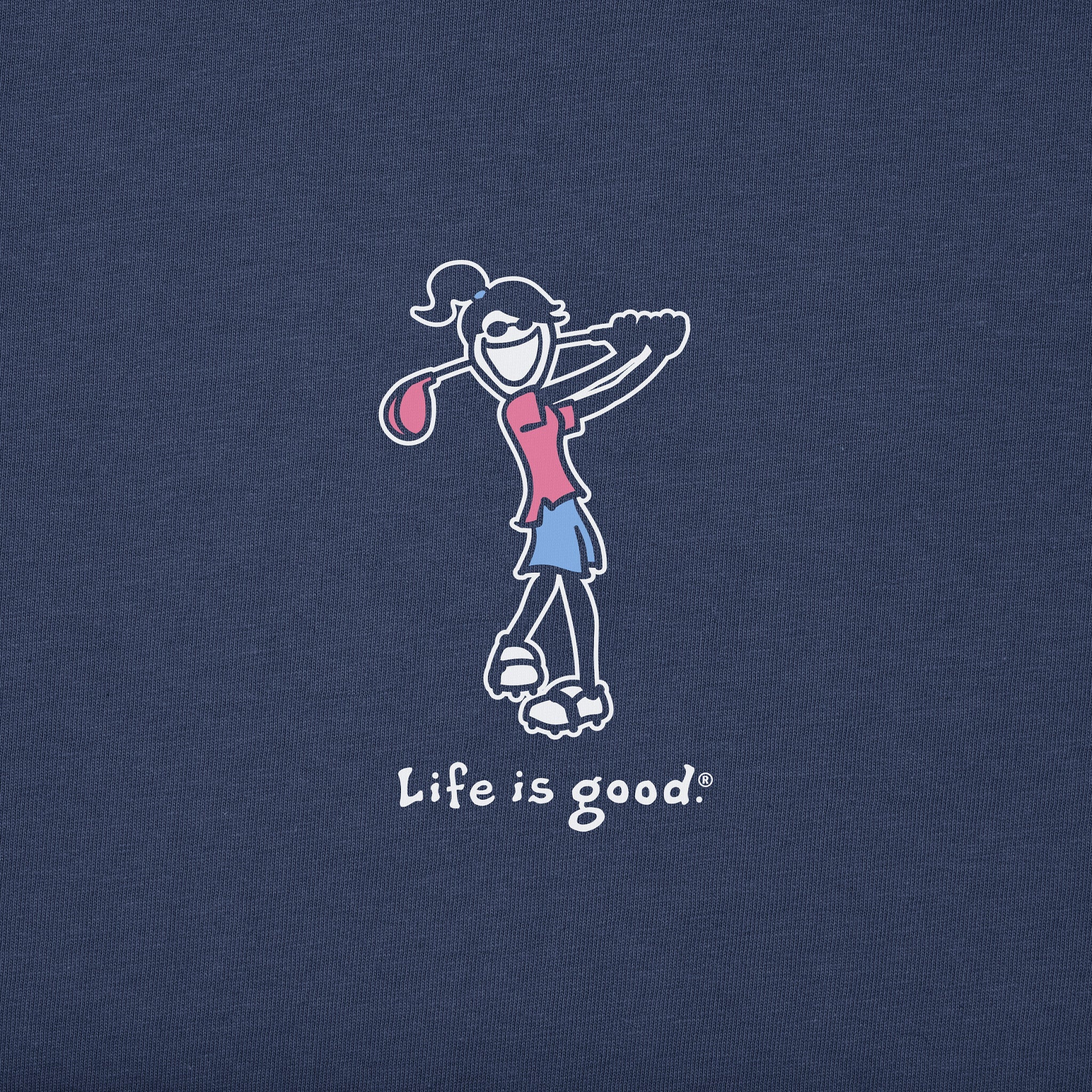 Women's Jackie Golf Short Sleeve Crusher Tee