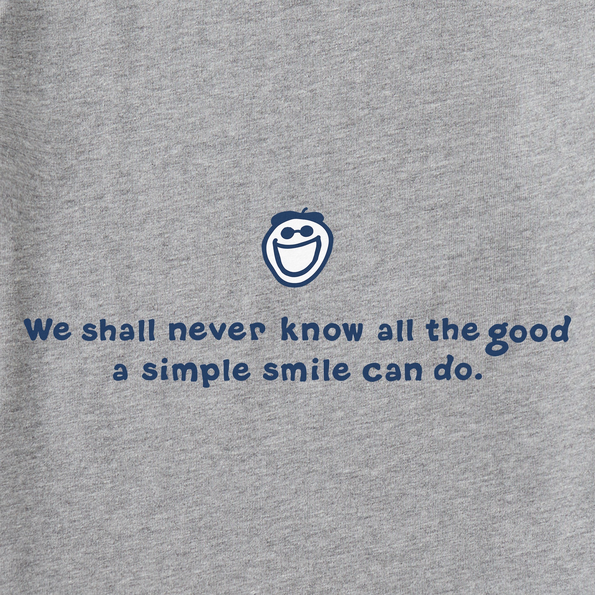 Women's Jake Smile Quote Short Sleeve Crusher Tee