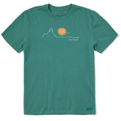 Men's Wander Mountains Short Sleeve Crusher Tee