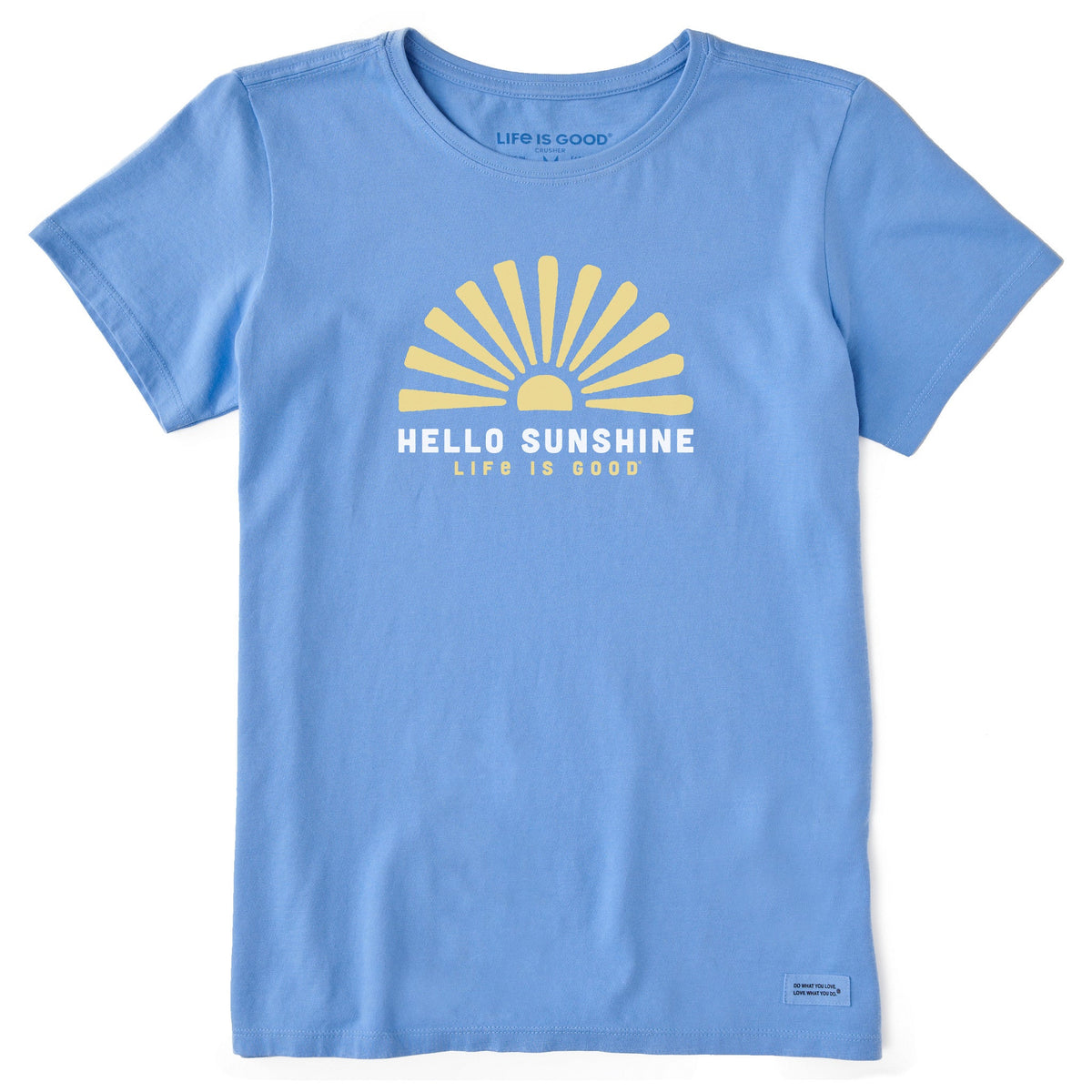 Women's Hello Sunshine Sun Short Sleeve Crusher Tee