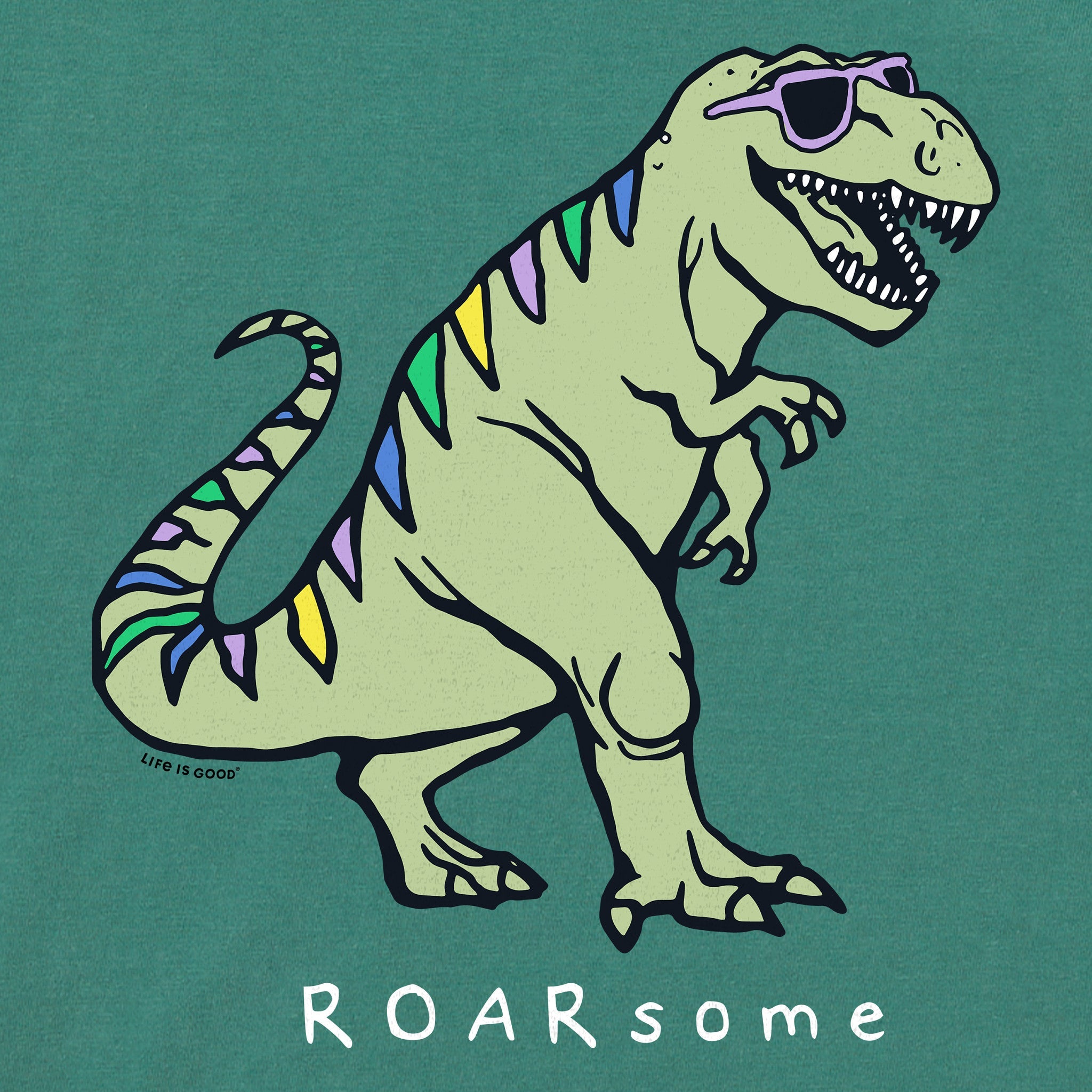 Men's Rad Roarsome Dino Short Sleeve Tee