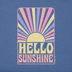 Men's Hello Sunshine Retro Short Sleeve Crusher Tee