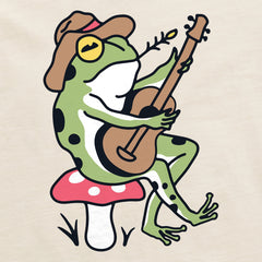 Men's Frog Guitar Short Sleeve Crusher Tee
