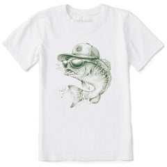 Kids Keep it Reel Short Sleeve Crusher Tee