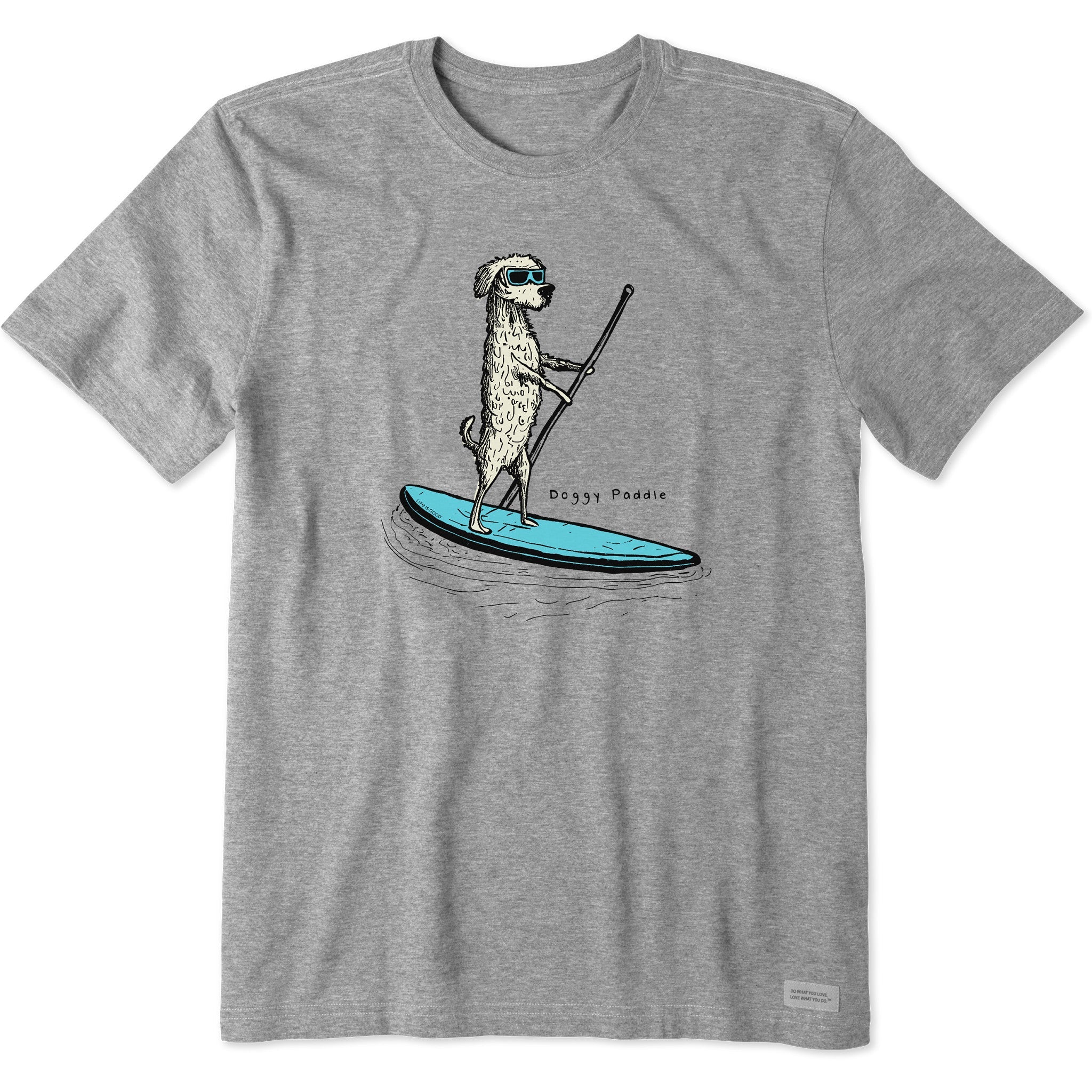 Men's Doggy Paddle Dog Short Sleeve Tee