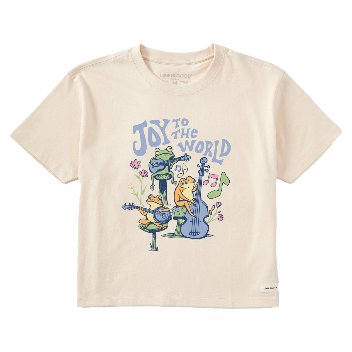Women's Forest Frogs Short Sleeve Crusher Boxy Tee