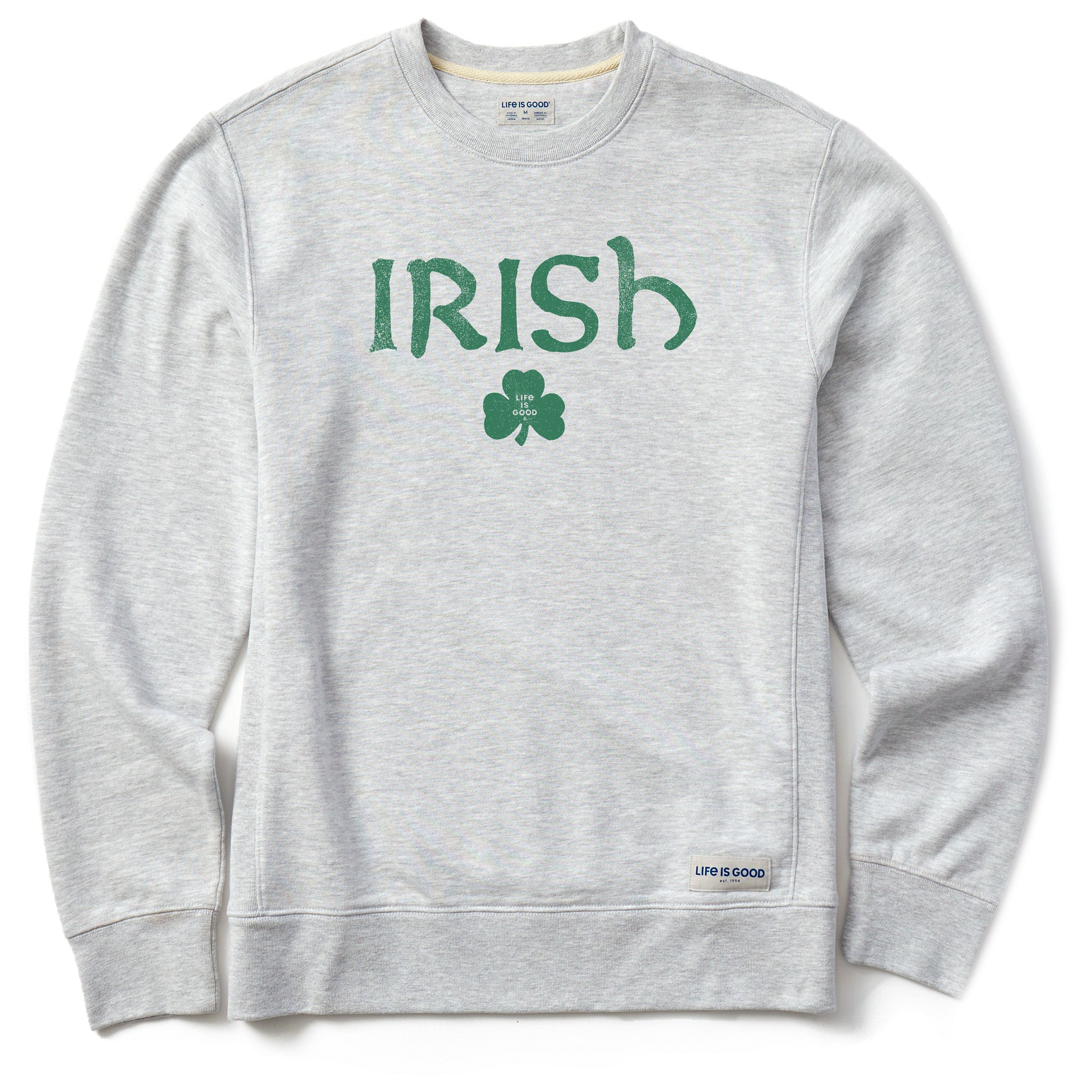 Men's Irish Clover 2 Simply True Fleece Crew