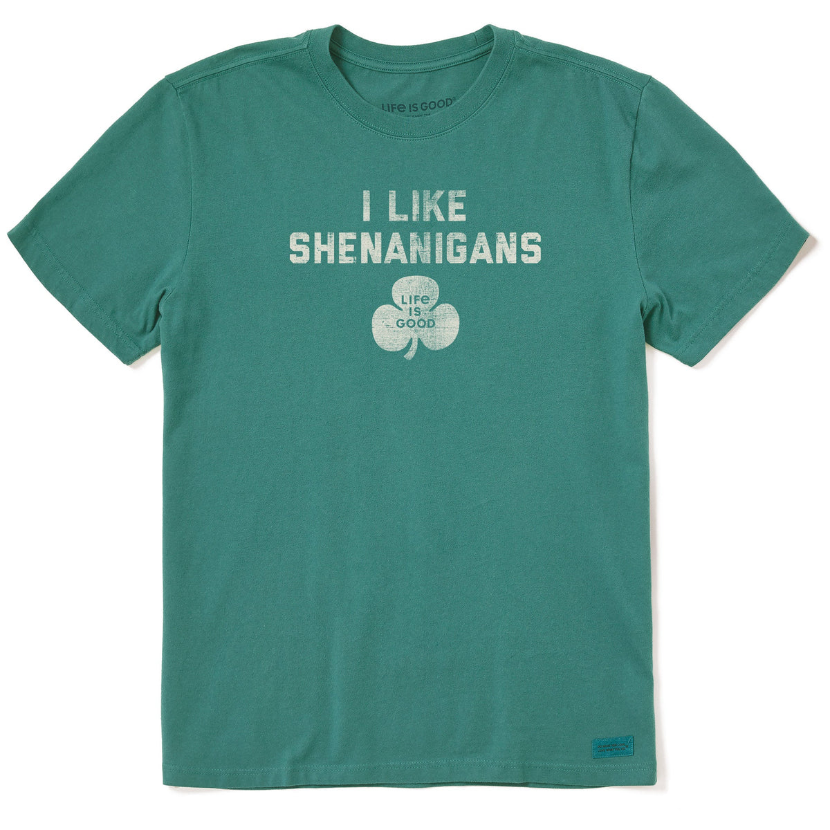 Men's I Like Shenanigans Short Sleeve Crusher Tee