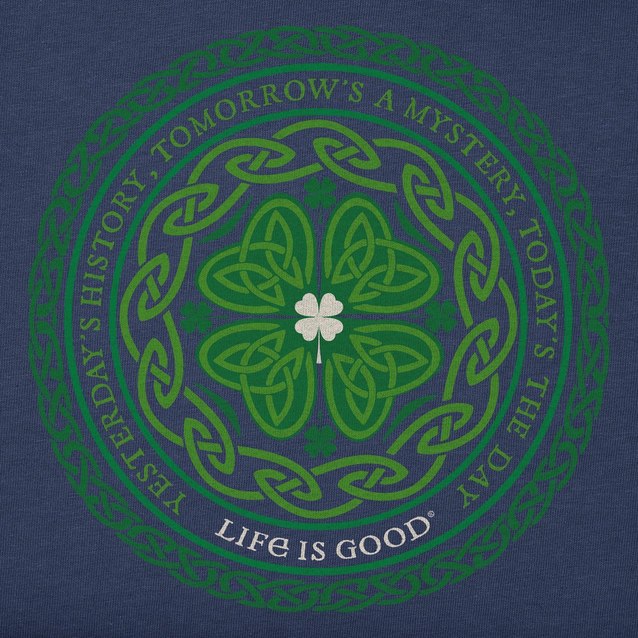 Women's Celtic Mandala Short Sleeve Crusher Boxy Tee