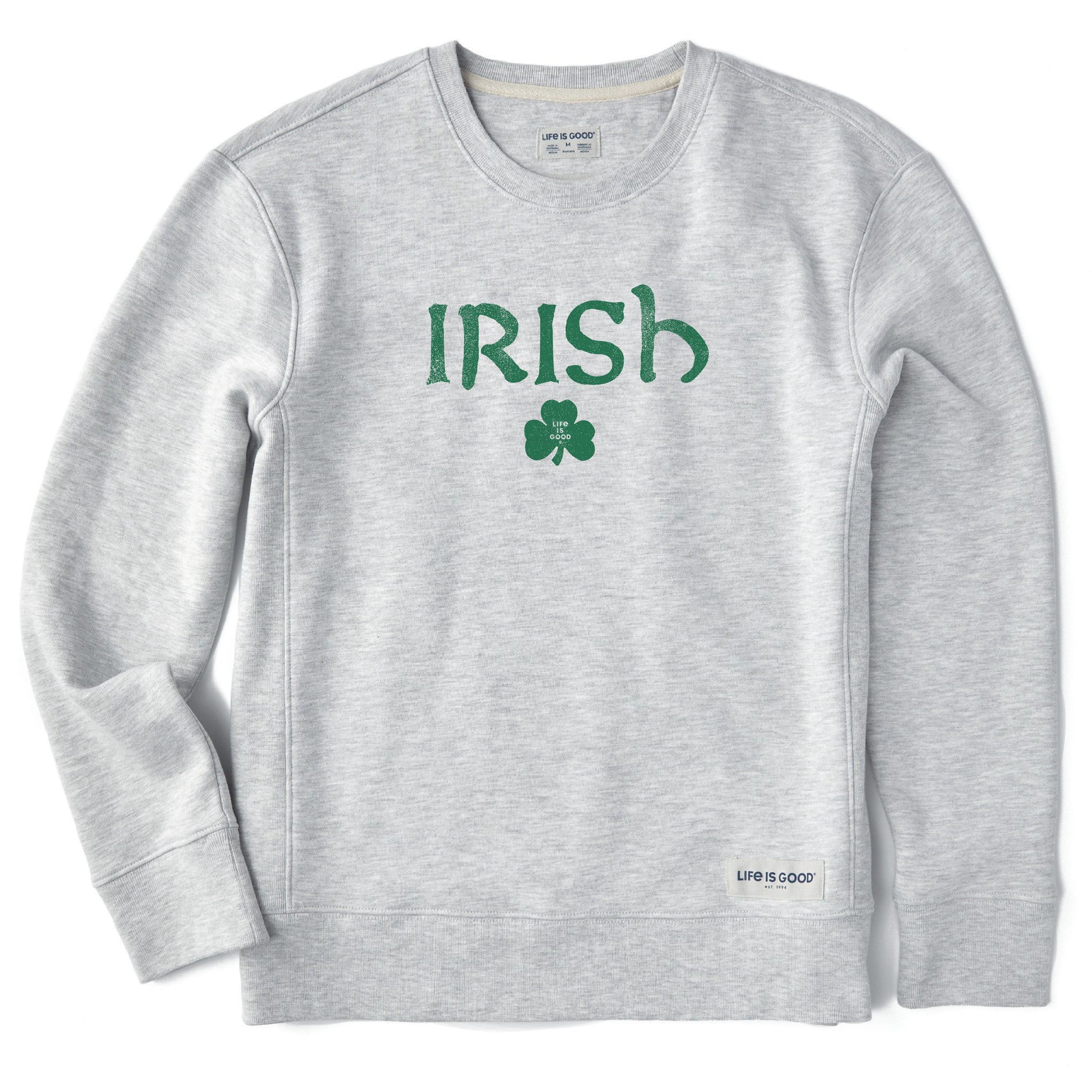 Women's Irish Clover 2 Simply True Fleece Crew